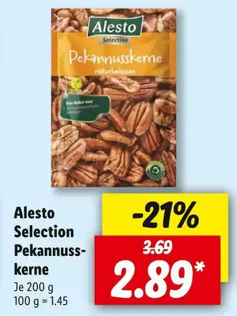 Lidl Alesto selection pekannusskerne Angebot