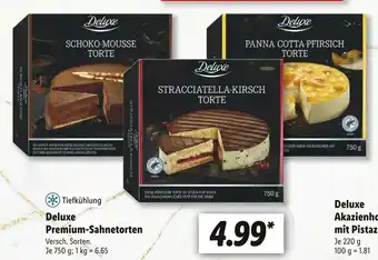 Lidl Deluxe premium-sahnetorten Angebot