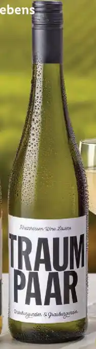 Lidl Traumpaar Weissburgunder & Grauburgunder, Weißwein, trocken 0,75 L Angebot