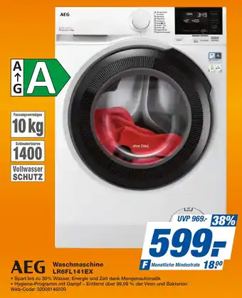 expert Techno Land AEG Waschmaschine LR6FL141EX Angebot