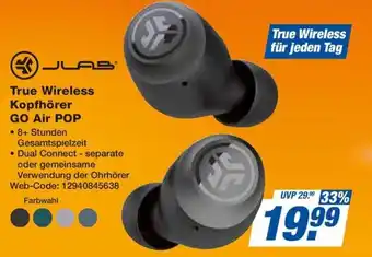 HEM Expert JLAB True Wireless Kopfhörer GO Air POP Angebot