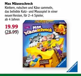 Globus Ravensburger Max Mauseschreck Angebot