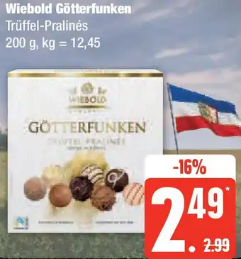 Edeka Wiebold Götterfunken 200 g Angebot