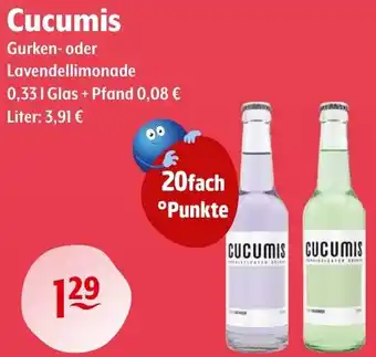Getränke Hoffmann Cucumis 0,33 L Glas Angebot