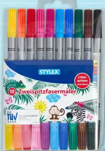 Woolworth Doppelfasermaler Angebot
