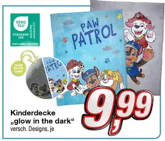 KiK Kinderdecke ,,glow in the dark" Angebot