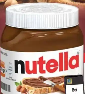 E-Center Nutella Nuss-Nougat-Creme Angebot