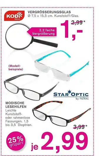 KODi Star Optic Vergrösserungsglas Angebot