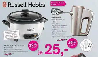 KODi Russell Hobbs Reiskocher Oder Handmixer Angebot