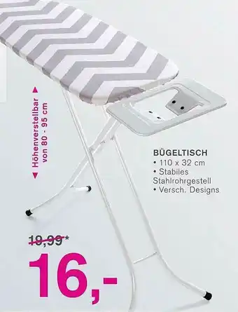 KODi Bügeltisch Angebot