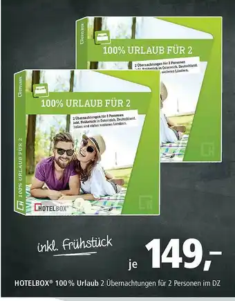 Pfennigpfeiffer Hotelbox 100% Urlaub Angebot