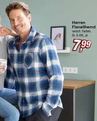 KiK Herren Flanellhemd Angebot