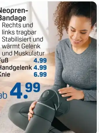 Rossmann Neopren-Bandage Angebot