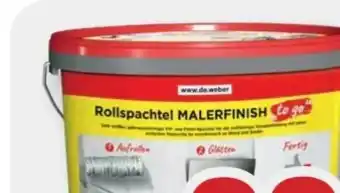 B1 Discount Baumarkt Rollspachtel Malerfinish to go Angebot