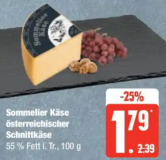 Edeka Sommelier Käse österreichischer Schnittkäse 100 g Angebot