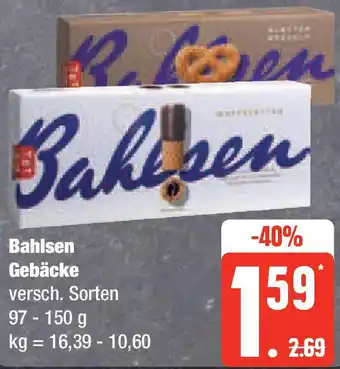 Edeka Bahlsen Gebäcke 97-150 g Angebot