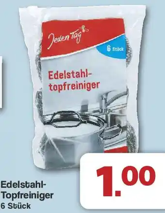 Famila Nord West Jeden Tag Edelstahl Topfreiniger 6 Stück Angebot