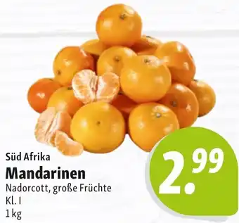 Nah & Frisch Süd Afrika Mandarinen 1 kg Angebot