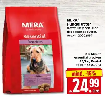 Herkules Baumarkt MERA Hundefutter 12,5 kg Angebot