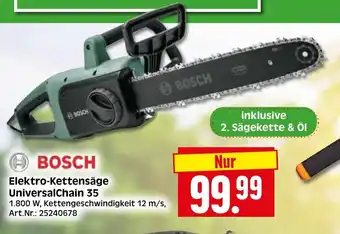 Herkules Baumarkt BOSCH Elektro-Kettensäge UniversalChain 35 Angebot