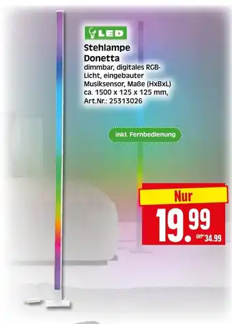 Herkules Baumarkt Stehlampe Donetta Angebot