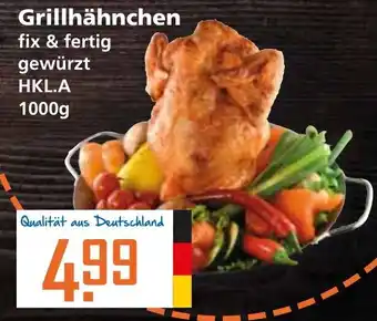 Klaas und Kock Grillhähnchen 1000g Angebot