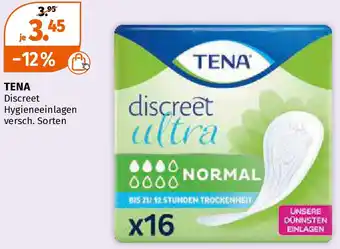 Müller TENA Discreet Hygieneeinlagen Angebot