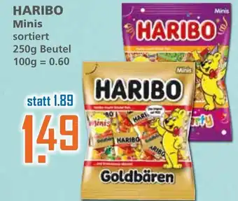 Klaas und Kock Haribo Minis 250g Beutel Angebot