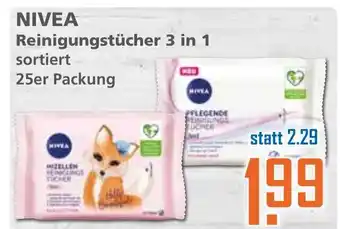 Klaas und Kock Nivea Reinigungstücher 3in1 Angebot