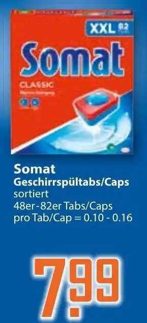 Klaas und Kock Somat Geschirrspültabs/Caps Angebot