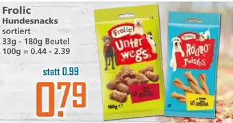 Klaas und Kock Frolic Hundesnacks 33-180g Beutel Angebot