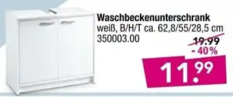 Möbel Boss Waschbeckenunterschrank Angebot