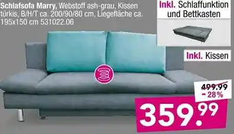 Möbel Boss Schlafsofa Marry Angebot