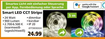 Globus Baumarkt Smart LED CCT Stripe Angebot