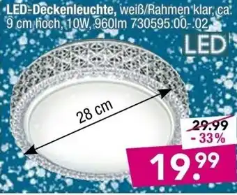 Möbel Boss LED Deckenleuchte Angebot