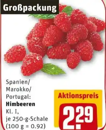 REWE PETZ Himbeeren Angebot