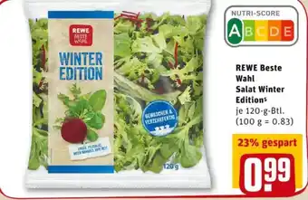 REWE PETZ Rewe Beste Wahl Salat Winter Edition Angebot