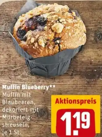 REWE PETZ Muffin Blueberry Angebot