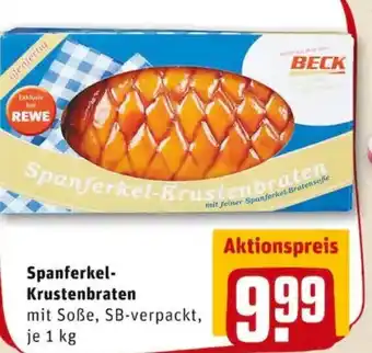 REWE PETZ Spanferkel Krustenbraten Angebot