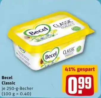 REWE PETZ Becel Classic 250g Angebot