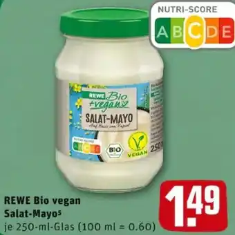 REWE PETZ Rewe Bio vegan Salat-Mayo 250 ml Angebot
