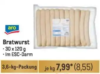 METRO aro Bratwurst 1 kg Angebot