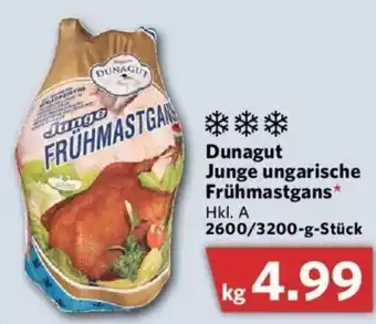 Combi Dunagut Junge ungarische Frühmastgans 2600/3200g Angebot