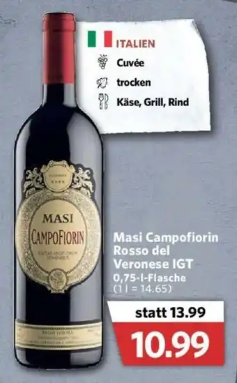 Combi Masi Campofiorin Rosso del Veronese IGT 0,75L Angebot