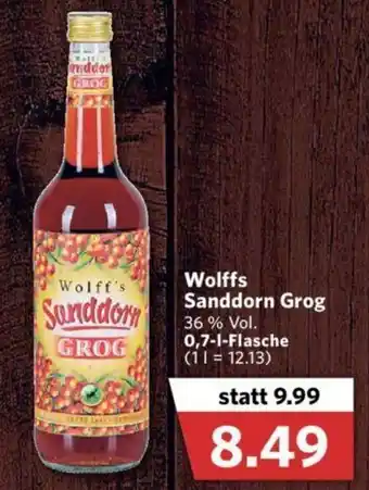 Combi Wolffs Sanddorn Grog 0,7L Angebot