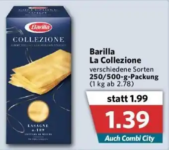 Combi Barilla La Collezione 250/500g Angebot