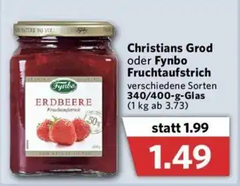 Combi Christians Grod oder Fynbo Fruchtaufstrich 340/400g Angebot