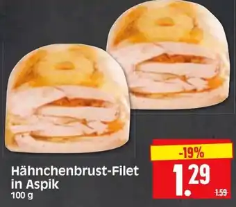 Edeka Herkules Hähnchenbrust-Filet in Aspik 100 g Angebot