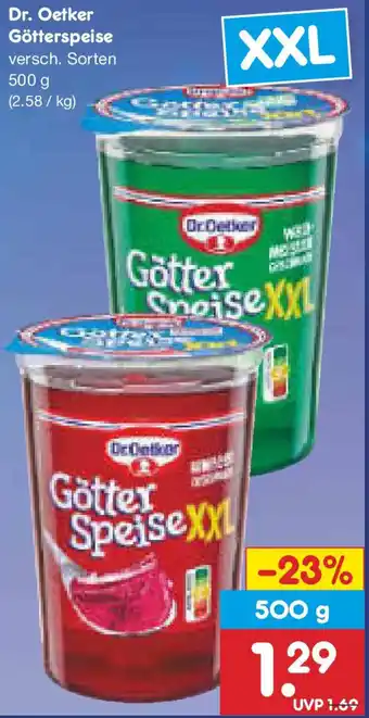 Netto Marken-Discount Dr. Oetker Götterspeise 500 g Angebot