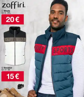 Woolworth Zaffiri Weste Angebot